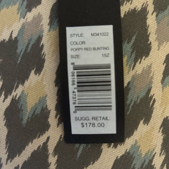 EUC Marc Jacobs Poppy Red Bunting Bag M341022 - Picture 6 of 7